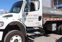 Recibió COMAPA camiones cisterna de CONAGUA en apoyo ante la contingencia hídrica