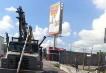 Repara Gobierno de Reynosa alumbrado público dañado por choques vehiculares