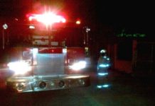 Bomberos acuden a conato de incendio en vivienda