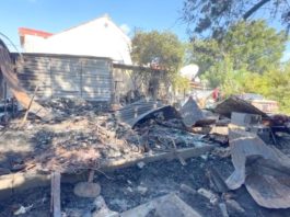 Bomberos acuden a incendio que dejo cuantiosos daños materiales