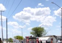 Bomberos sofocan incendio en tianguis de Puerta Sur