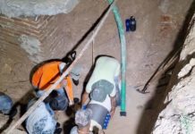 Reparó Comapa fuga de agua potable en Parque Industrial Villa Florida