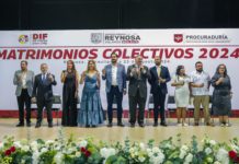 Unió Alcalde Carlos Peña Ortiz a 148 parejas en Matrimonios Colectivos