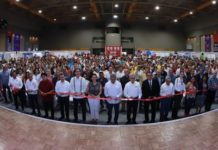 Mónica Villarreal asiste a la Mega Feria de Servicios de Infonavit