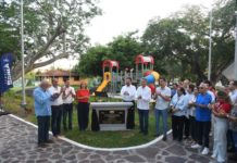 Entrega Chucho Nader Modernización Integral del Parque Águila