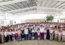 Declaró Carlos Peña Ortiz inaugurado ciclo escolar 2024-2025 en Reynosa