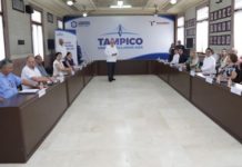 Se reunieron los comités de la administración entrante y saliente en Tampico para formalizar el proceso de Entrega-Recepción