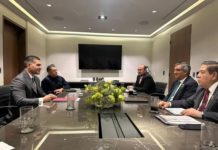 Fortalecer programas federales y seguridad en Tamaulipas, acuerda Américo con Rosa Icela y García Harfuch