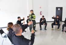 Continúa Guardia Estatal preparación para atender diferentes emergencias