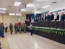 Patroclo Treviño rinde su tercer informe de gobierno