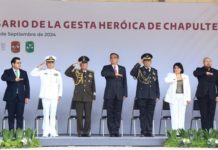 Preside Américo 177 aniversario de la gesta heroica de los Niños Héroes