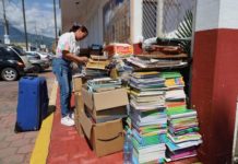Invita a sumarse a campaña de reciclaje de libros y cuadernos