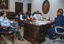 Preparan posible visita de AMLO en puente internacional nuevo en Matamoros