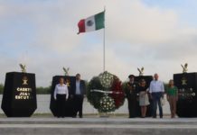 Honran la memoria de los Niños Héroes de Chapultepec