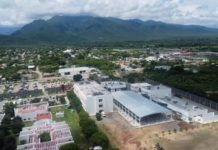 Techumbre inaugurada ofrece espacio digno para prácticas de cadetes y alumnos