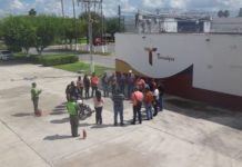 Se suman CEDES de Tamaulipas a Simulacro Nacional 2024