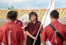 Abanderan a atletas tamaulipecos que competirán en Paranacionales