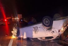 Accidente deja personas lesionadas y daños en carretera Victoria-Tampico