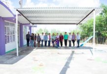 Entregan techumbre para el CAIC “María del Carmen Rocha Hernández” del Poblado el Azucar