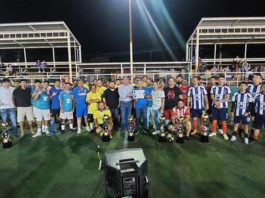 Premiación del Torneo Municipal de Fútbol “Efraín Ameca”