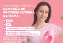 Llama DIF Reynosa a registrarse a Campaña de Prótesis Externa de Mama