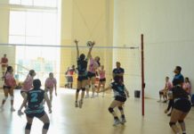 El Polideportivo abrió sus puertas para recibir el Torneo Estatal de Voleibol