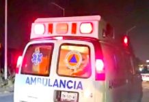 Auxilian a persona lesionada y es internada en hospital
