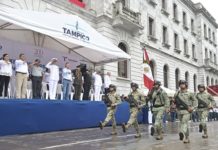 Chucho Nader Encabeza Desfile del 214 Aniversario del Inicio de Independencia