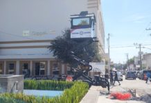 Instalan torre de seguridad en plaza principal Miguel Hidalgo