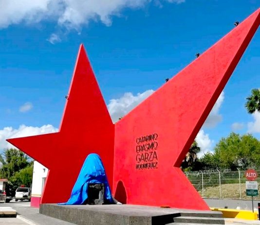 Última gira de AMLO en Tamaulipas inaugura monumento a Catarino Garza