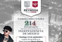 Celebrará Alcalde Carlos Peña Ortiz el 214 Aniversario del Inicio de la Lucha por la Independencia de México