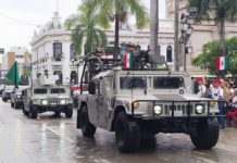 Más de 4 mil personas participan en el Desfile en Tampico