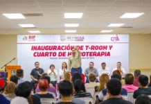 Inauguró Carlos Peña Ortiz T-ROOM y Cuarto de Hidroterapia del CRI-Reynosa por 12.3 MDP