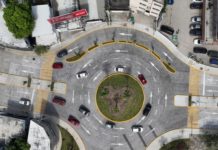 Casi 27 mdp invirtió AVA en la construcción de la glorieta Bicentenario en Tampico