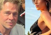 Brad Pitt y novia Ines de Ramon vistos en Nueva York