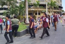 Evacúan cerca de 300 en el SAT en simulacro