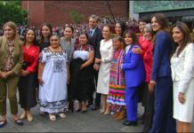 Maki Ortiz, acompaña a Claudia Sheinbaum en toma de protesta como Presidenta de México