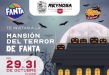 Invita Gobierno de Reynosa a disfrutar La Mansión del Terror en el Polideportivo