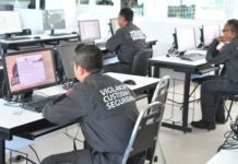 Presentan custodios evaluación de conocimientos para promoción de grados