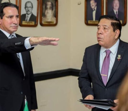 Toma protesta como alcalde de Valle Hermoso Alberto Alanis