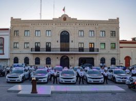 Entregan a Secretaría de Seguridad Pública y Vialidad patrullas