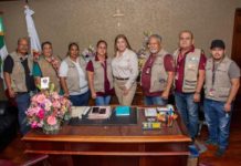 Felicina a la alcaldesa de Camargo en visitas oficiales
