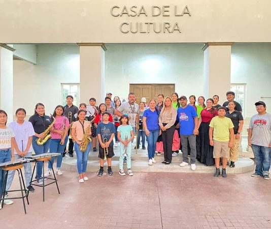 Alcaldesa visita a las instalaciones de la Casa de la Cultura Municipal