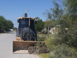 Realizan limpieza en Prim. Lázaro Cárdenas del Ej. San Vicente del Potrero