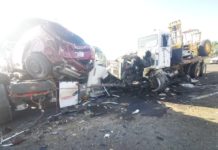 Encontronazo en carretera a Tampico deja cuantiosos daños materiales