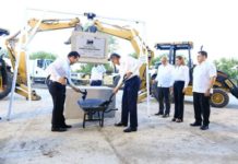 Coloca Américo Villarreal primera piedra de la Ciudad Judicial en Victoria