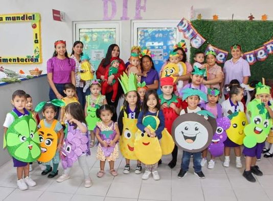 Celebran el Día Mundial de la Alimentación en el DIF de Camargo