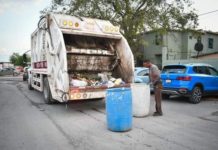 Implementan recolección de basura en calles de Río Bravo
