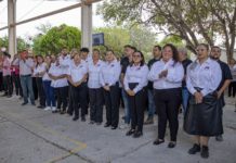 Inaguran la Biblioteca Escolar en la escuela primaria del Ejido El Longoreño