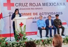 Noelia Cantú de Milán, refrendó compromiso trabajo con autoridades en beneficio de sociedad